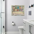 thumbnail image 6 of Farmhouse Floral Wall Art Rustic Flower Pictures Wall Decor Country Relax Painting Canvas Prints Modern Framed Home Artwork Decor for Bathroom Bedroom Living Room 16"x12", 6 of 6