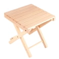 thumbnail image 2 of Tabouret Pliant en Bois, Tabouret Pliant Portable Multifonctionnel pour Extérieur, 2 of 8