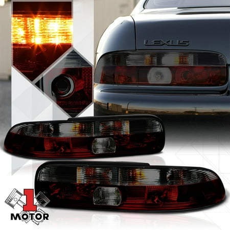 Red/Smoke *Euro Altezza* Tail Light Rear Brake Lamp for 92-00 Lexus SC300/SC400 93 94 95 96 97 98 99