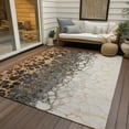 thumbnail image 6 of Addison Rugs Chantille Indoor/Outdoor Transitional Abstract Ivory Washable Rectangle Rug, 9' x 12', 6 of 6