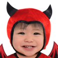 thumbnail image 4 of amscan Baby Cute as a Devil Costume - 6-12 Months, Red, 4 of 10