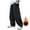 Black, variant on YABCSAZ Boy's Baggy Sweatpants Fleece Casual Loose Harem Pants Stretchy Waist Thick Warm Trousers Oversized Pants Kids Active Jogger Cargo Pant for Running Jogging Outwear Size 12 Years
