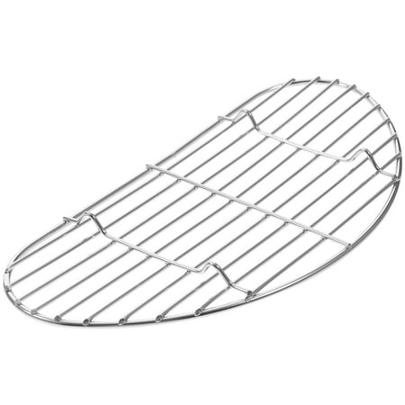 

Stainless Steel Half Round Steamer Stainless Steel Rack Kitchen Drying Rack Baking Tool