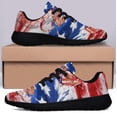 thumbnail image 3 of Bass Fishing 4th July Shoes Women's Fashion Sneakers Tennis Running Shoes for Men Women Black Size 9.5, 3 of 7