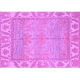 thumbnail image 1 of Ahgly Company Indoor Rectangle Oriental Purple Traditional Area Rugs, 5' x 8', 1 of 4