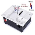 thumbnail image 3 of S3 96W Mini Table Saws Electric Bench Saw DIY Household Model Cutting Machine, 3 of 5