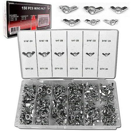 Trademark Tools 150-piece Wing Nut Hardw