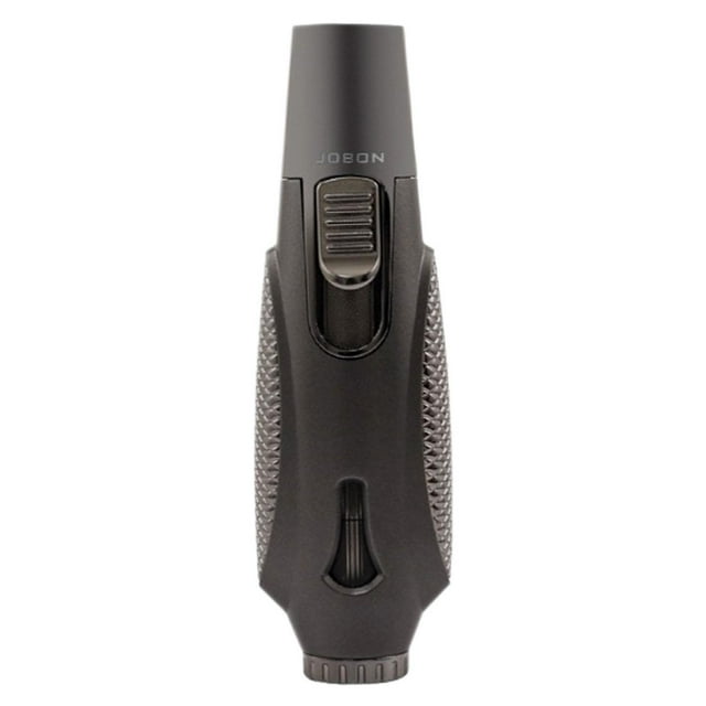Encendedor de Metal TorchPlusBlack 1 Pza Negro Recargable Metal Gas Butano.