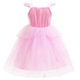 thumbnail image 3 of Little Girls Princess Dress Birthday Party Dress Halloween Cosplay Outfits for Kids 3-8 Years, 3 of 8