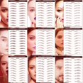 thumbnail image 4 of Pegatinas De Tatuaje De Cejas Ecológicas De Simulación 4D, Pegatinas De Cejas Falsas De Maquillaje Semipermanente Monstrate CE007628-01, 4 of 6