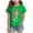 D3-Green, variant on sdbrld Kids Xmas Shirts for Girls Merry Christmas Short Sleeve Funny T-Shirt Tops for Holiday Party Clothes Purple Sizes 5-6 Years