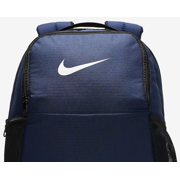 Nike Brasilia Medium Training Backpack, Water Resistant, Midnight Navy