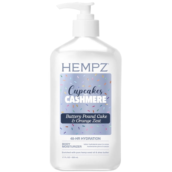 Hempz Cupcakes & Cashmere Body Moisturizer Lotion, 17 fl.oz.