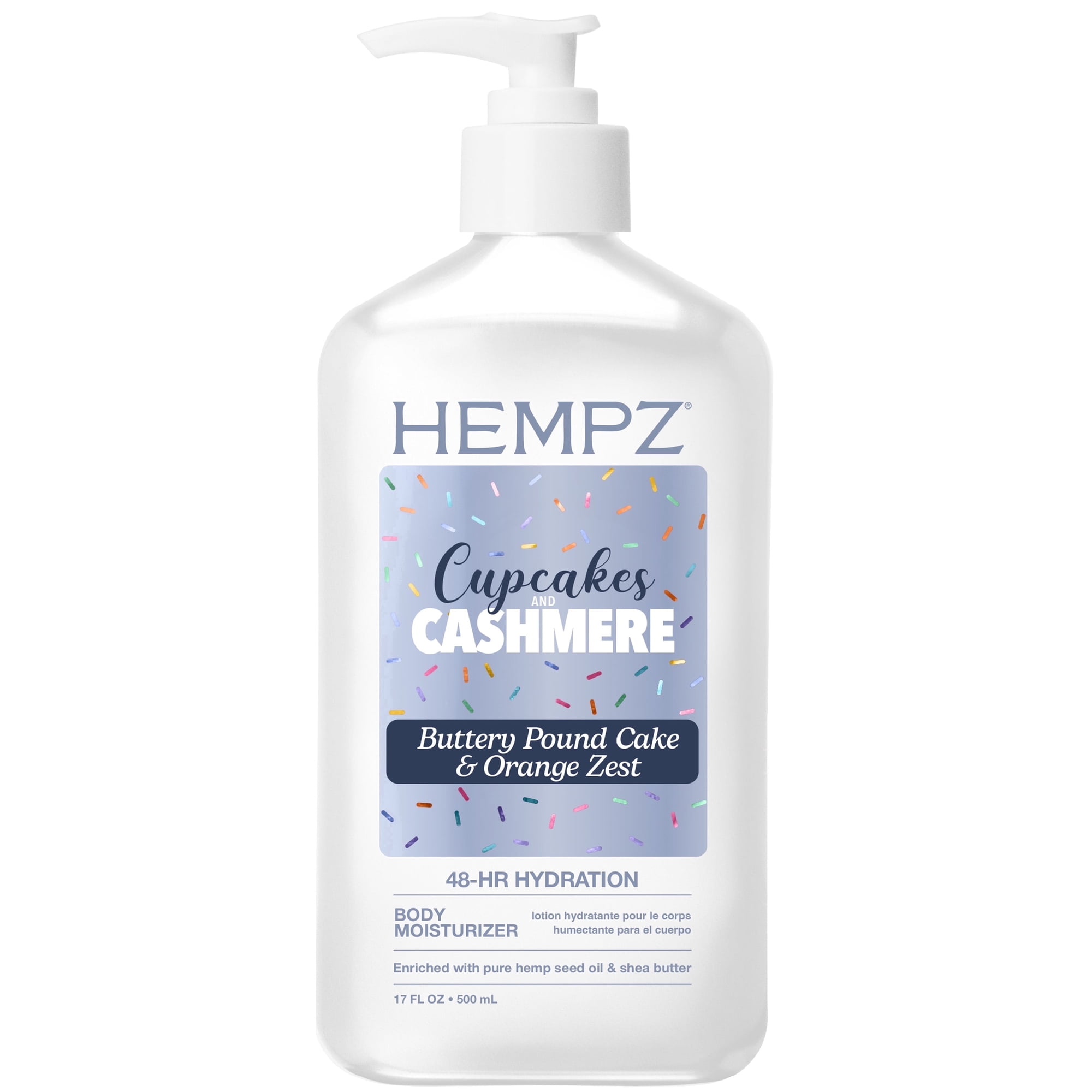 Hempz Cupcakes & Cashmere Body Moisturizer Lotion, 17 fl.oz.