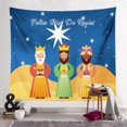 thumbnail image 1 of Tapiz del Día de los Reyes Magos Decoración del Dormitorio Impresión Digital del Hogar Fondo de Tela Colgante Decoración, 1 of 2