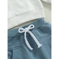thumbnail image 6 of Musuos Infant Baby Boy 2Pcs Fall Clothes Set 6 12 18 24M 3T Long Sleeve Contrast Color Sweatshirt Tops Pants Winter Outfits, 6 of 10