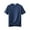 Navy, variant on COSFO V Neck Tee Shirts Mens Solid Casual Short Sleeve Tops Breathable Mesh Loose Pullover Men's Classic T-Shirt