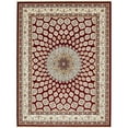 thumbnail image 1 of Unique Loom Narenj Tapis Motif Médaillon 10' x 13' Rectangle Bordeaux/tan, 1 of 2