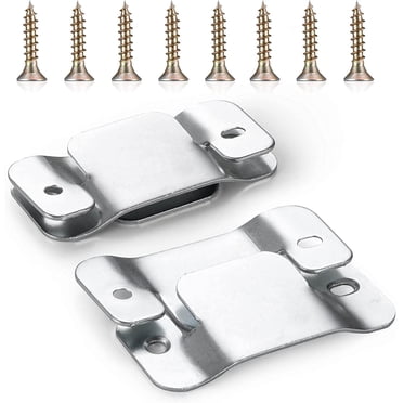 Premium Sectional Couch Connectors, 3.7“ Heavy Duty Metal Interlocking Connector for Sectional Sofa, Furniture Connector Brackets, Couch Fastener, 4Pcs for ultimate comfort