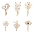 thumbnail image 4 of Hemoton 6pcs Adjustable U Shaped Nose Clips Replacement for Men and Women Non Piercing Clip On Nose Rings Jewelry Accessory, 4 of 9