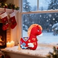 thumbnail image 3 of 2026 Horse New Year 12.6" Red Plush Mascot Horse Statue Tabletop Ornament for Chinese New Year Spring Festival Zodiac Gift Blessing Souvenir Home Office Store Restaurant Tabletop Decors, 3 of 5