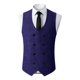 thumbnail image 1 of Camiseta sin mangas con cuello en V para hombre, color liso, sin mangas, cuello en V, informal, de moda, blusa para hombre, 1 of 6