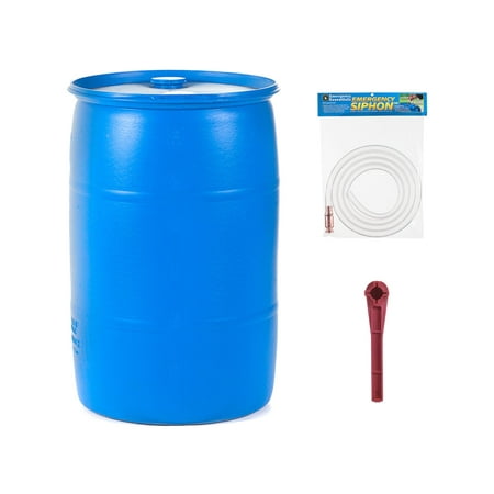 Emergency Essentials  30 Gallon Water Barrel (Best Water Storage For Emergencies)