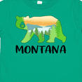 thumbnail image 4 of Inktastic Montana Lake and Trees in Bear Silhouette Boys or Girls Toddler T-Shirt, 4 of 5