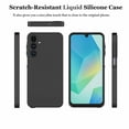 thumbnail image 2 of Cell Phone Basic Cases for Galaxy A16 5G, Liquid Silicone Gel Rubber Shockproof Case Ultra Thin Slim Matte Surface Cover for Samsung A16 6.7 inch (Black), 2 of 6
