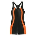 thumbnail image 5 of QHFBli Swimsuit Women Boyleg One Piece Water Aerobic Competitive Bathing Suit, 5 of 5