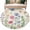 Sky Blue Pink Light Beige, variant on Spring Floral Area Rugs 5'x7', Washable Small Throw Rugs for Laundry Room Playroom, Pink Blue Flowers Botanical Butterflies Indoor Outdoor Rug Non-Slip Low Pile Carpet Runner Reversible Floor Mats