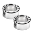 thumbnail image 1 of Oleegame 2PC Cookie Mold 3Pcs Baking For Cooking Steel Stainless Cutters Dumpling Molds Kitchen，Dining Bar, 1 of 9