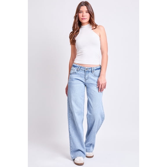 Women's Luxe Britney Wide Leg Jeans