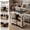 Obsidian Black (Stable Load-Bearing/Free Height Adjustment), variant on Height Adjustable Mobile Folding Computer Desk, Portable Multifunctional Standing Study Table for Office Bedside Sofa Craft Room Home Office