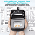thumbnail image 4 of Mini Impresora Portátil Térmica Bluetooth Recibos 58mm, 4 of 4