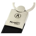 thumbnail image 2 of Acura TL Type S Keychain & Keyring - Duo Premium Black Leather, 2 of 7