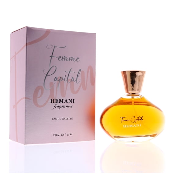 HEMANI FRAGRANCES Femme Capital Perfume for Women 100mL (3.5 FL OZ)