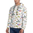 thumbnail image 3 of Goofa America Landmarks for Men's Hooded Sweatshirt - Lightweight Pullover Hoodie with Kangaroo Pocket, Perfect for Everyday Wear-X-Large, 3 of 7