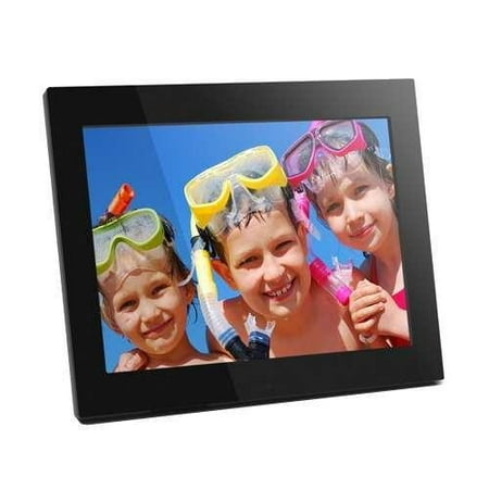 Aluratek 15 inch Digital Photo Frame - TFT true color LCD, 4GB Built in Memory, USB 2.0, SD/SDHC Card, 1024 x 768 Resolu