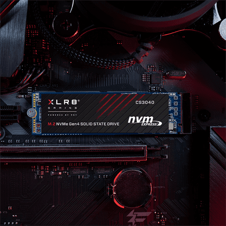 PNY - XLR8 CS3040 4TB M.2 NVMe PCle Gen 4 x4 Internal Solid State Drive
