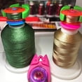 thumbnail image 2 of Injueey Clips de hilo de 40 piezas, juego de abrazaderas organizadoras de hilos portátiles, herramientas de soporte de bobina para organizar Artesanía, 2 of 6