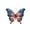 red, variant on Independence Day Decorations 4Th Of July 250 Anniversary Usa Flag Red, White Blue Colorful Butterfly 2D Acrylic Hanging Ornaments Decorative Pendants Decoration Assembly Props
