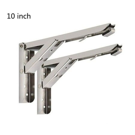 

Toyella Metal Stamping Parts F Folding Triangle Bracket Furniture Home Improvement Hardware Products 10inch