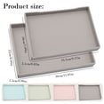 thumbnail image 3 of Rectangular Plastic Serving Trays, Loetky Fast Food Serving Trays, Restaurant Serving Trays, Serving Platter For Party, Home, 1*Tray, 3 of 9