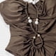 thumbnail image 5 of Traje de Baño de Playa Dividido sin Espalda de Bikini de Corte Alto de Mujer, Bikinis Unidos de Moda Casual para Piscina Y Vacaciones, 5 of 7