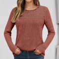 thumbnail image 4 of EDFBUYKRS Tops for Women Fall V Neck Long Sleeves Shirts Plus Size Ruffle Sleeve Tunic Soild Color Blouses for Lady Size Xl, 4 of 6
