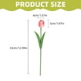 thumbnail image 3 of 9Pcs Mini Simulation Flowers Artificial Flowers For Home Kitchen Decor Mother'S Day Spring Easter Wedding Bouquet Decorations Floral Arrangements,9Pcs Mini Tulip Artificial Flowers Clearance, 3 of 7