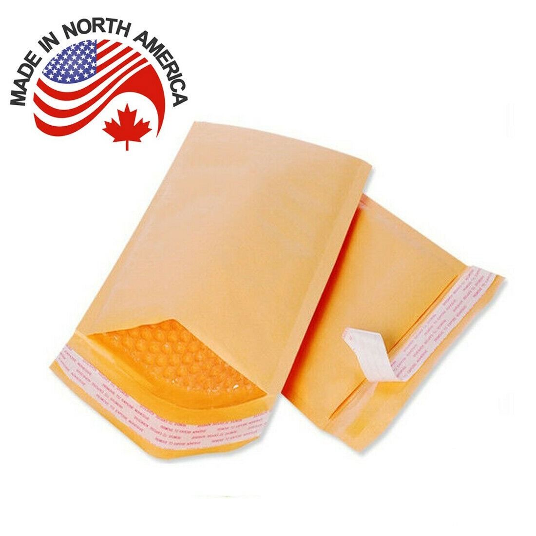 8 5 x12 Kraft Bubble Mailer Padded Envelope 2 Made In North America