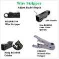 thumbnail image 4 of Kit de herramientas de red Gaobige para Cat5 Cat5e Cat6 con crimper y probador, 4 of 7