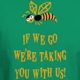 thumbnail image 3 of CafePress - Bee With Us Dark T Shirt - Men's Classic Graphic Cotton T-Shirt, 3 of 4
